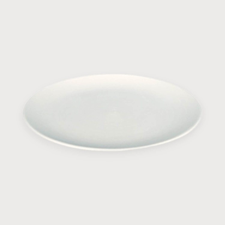 Talerz płytki Nilo 20 cm - ceramika biskwitowa do malowania