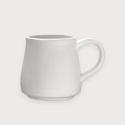 kubek kamionkowy modern 400ml biskwit stoneware do szkliwienia