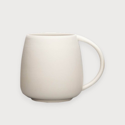 kubek biskwitowy 350ml do szkliwienia nowoczesny